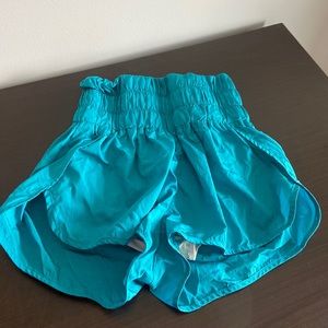 Free People The Way Home Shorts- Tropical Teal